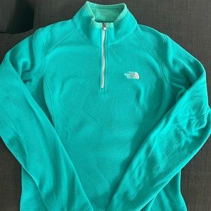 North Face Fleece - Teal M